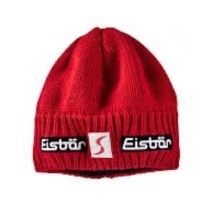Risbar Red Knit Logo Beanie